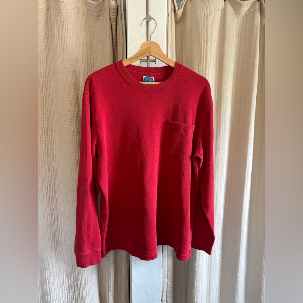 J. Crew Knit Goods 100% Cotton Terry Shirt- Large